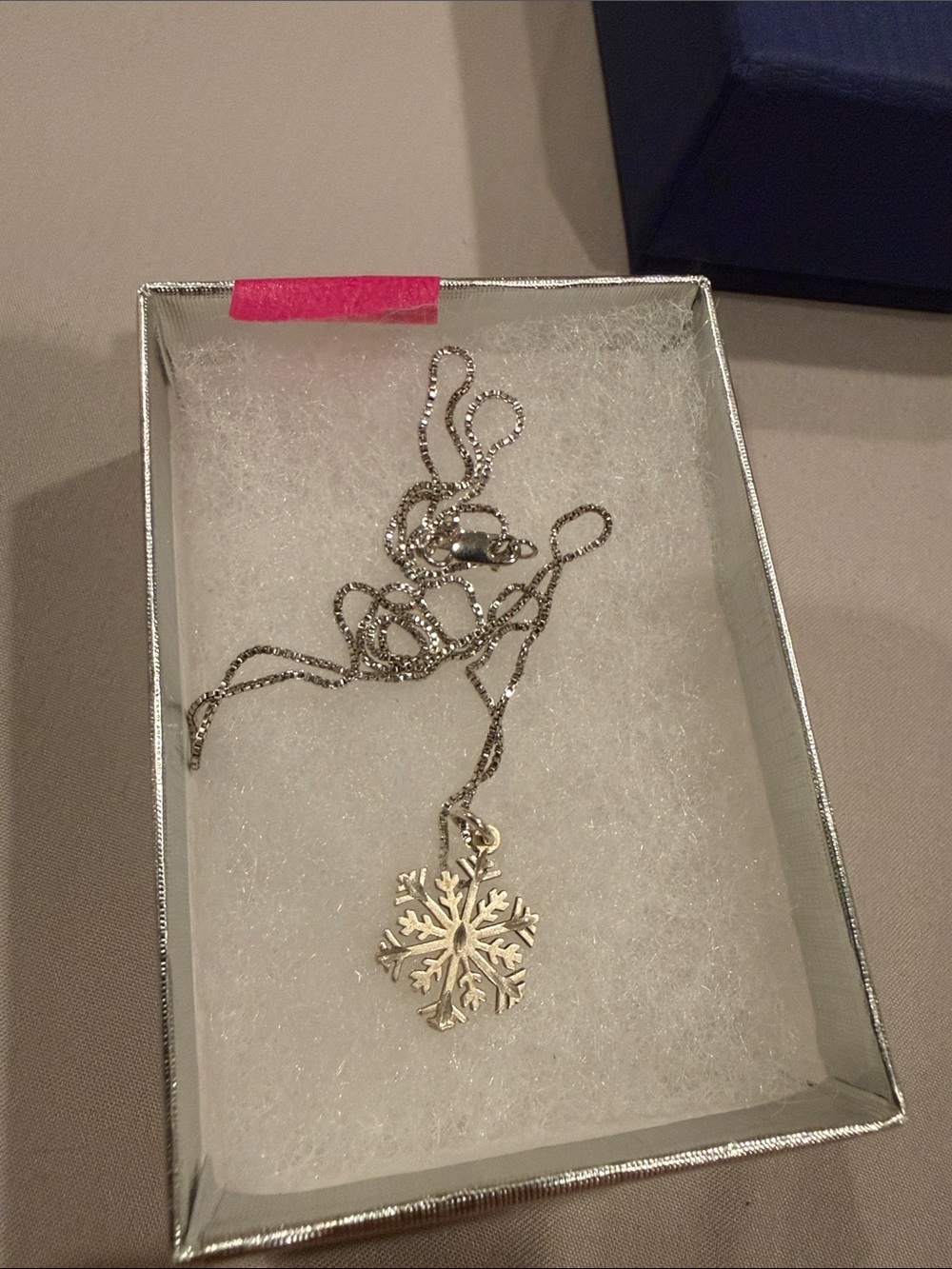 Sterling Silver Snowflake Pendant Necklace - Women Jewelry